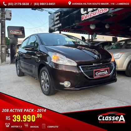 PEUGEOT 208 1.5 ACTIVE PACK 8V FLEX 4P MANUAL PEUGEOT 208 1.5 ACTIVE PACK 8V FLEX 4P MANUAL